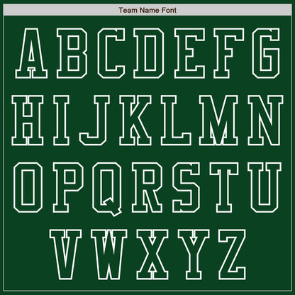 Custom Green White Authentic Baseball Jersey - Sky-Custom