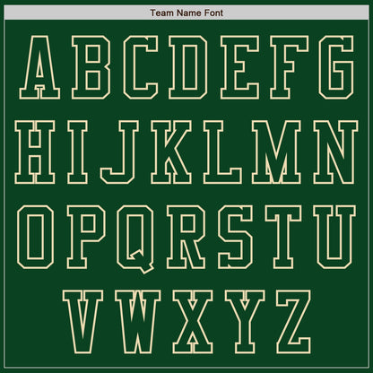 Custom Green Cream Authentic Baseball Jersey - Sky-Custom