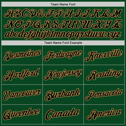 Custom Green Black-Old Gold Authentic Throwback Basketball Jersey - Sky-Custom