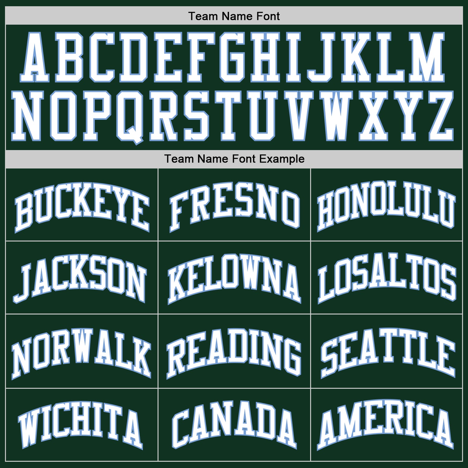 Custom Hunter Green White-Light Blue Authentic Throwback Basketball Jersey - Sky-Custom