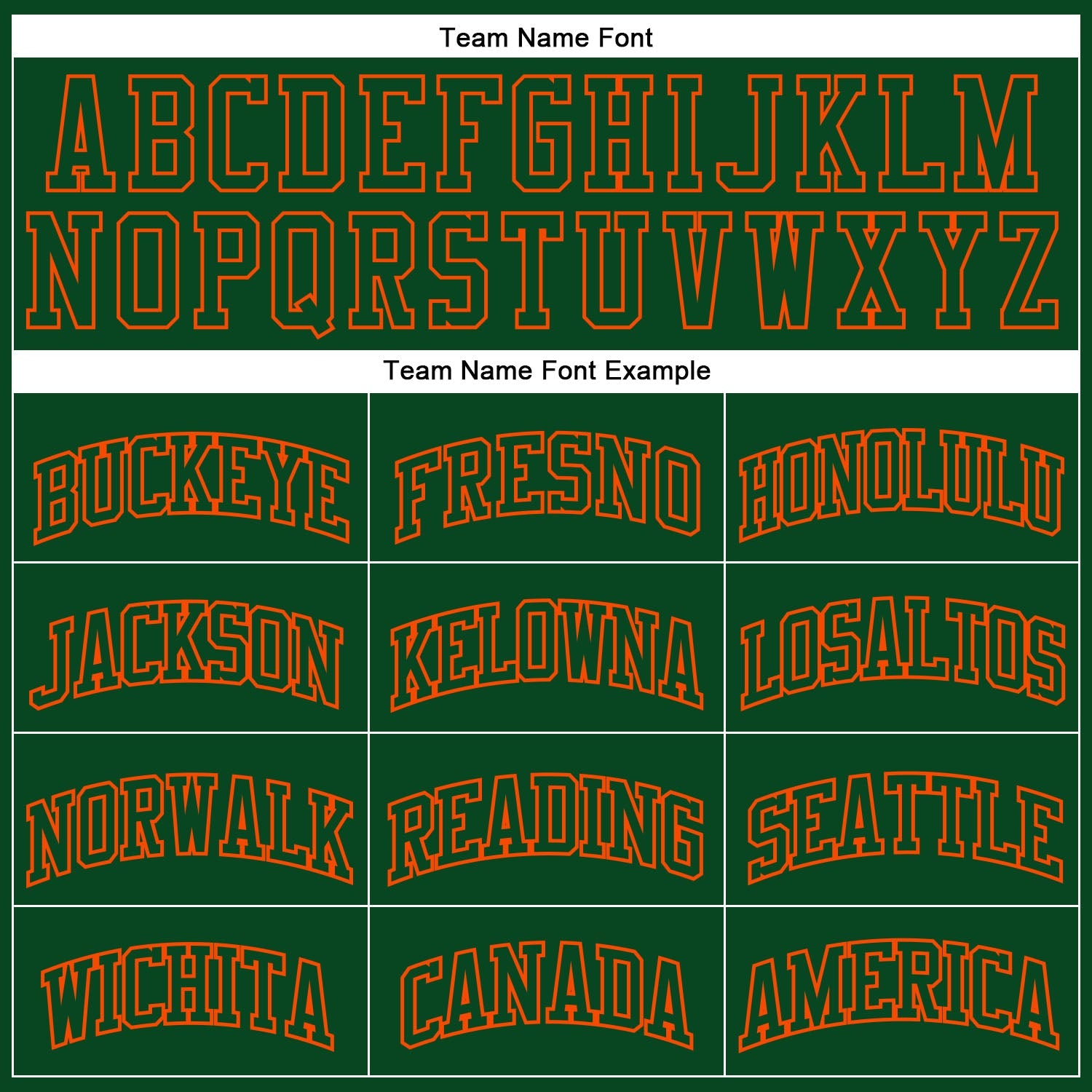 Custom Hunter Green Green-Orange Authentic Throwback Basketball Jersey - Sky-Custom