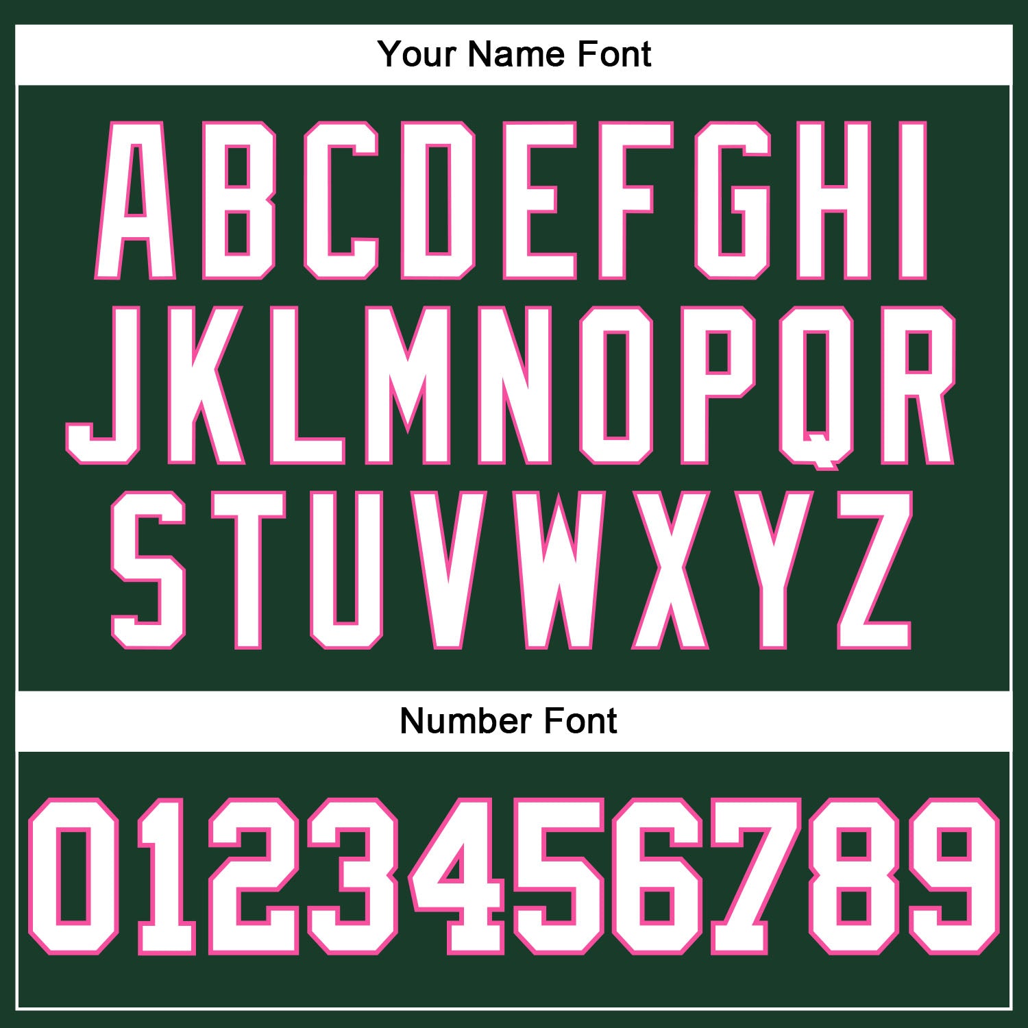 Custom Hunter Green White-Pink Authentic Throwback Basketball Jersey - Sky-Custom