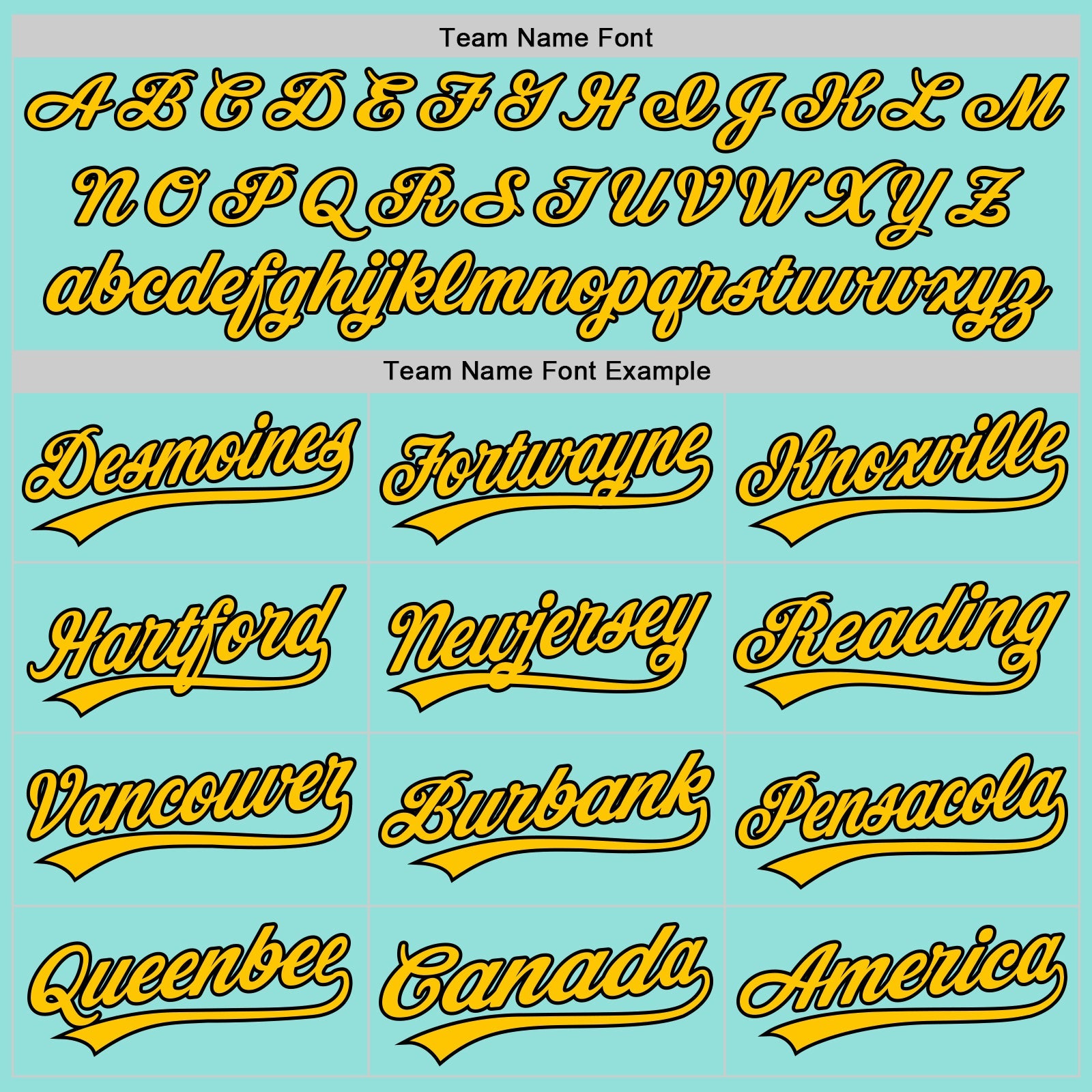 Custom Ice Blue Black-Yellow Authentic Baseball Jersey - Sky-Custom