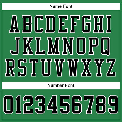 Custom Grass Green Black-White Mesh Authentic Football Jersey - Sky-Custom