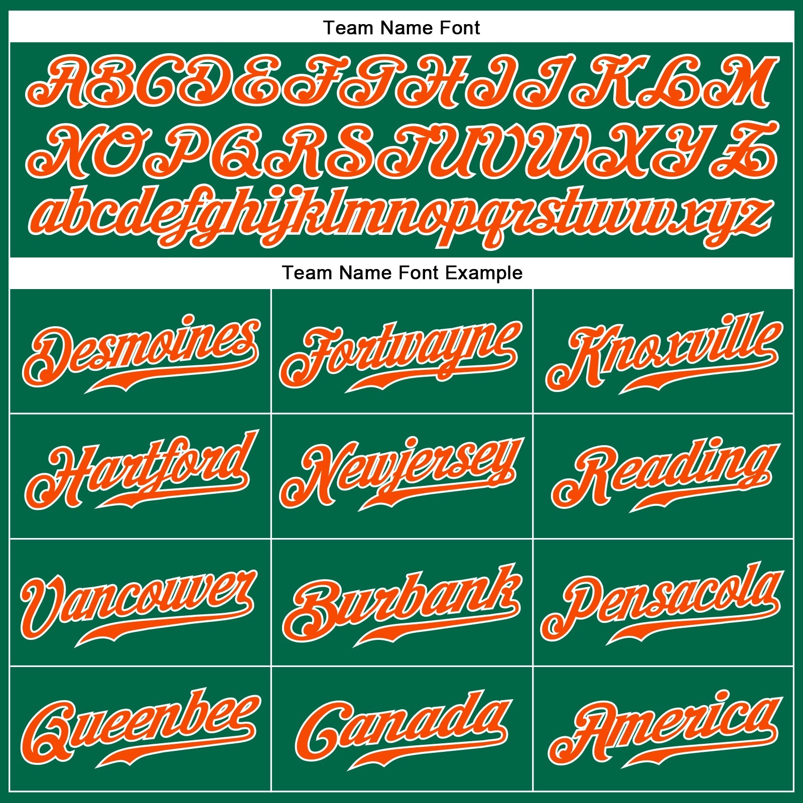 Custom Kelly Green Orange-White Authentic Sleeveless Baseball Jersey - Sky-Custom