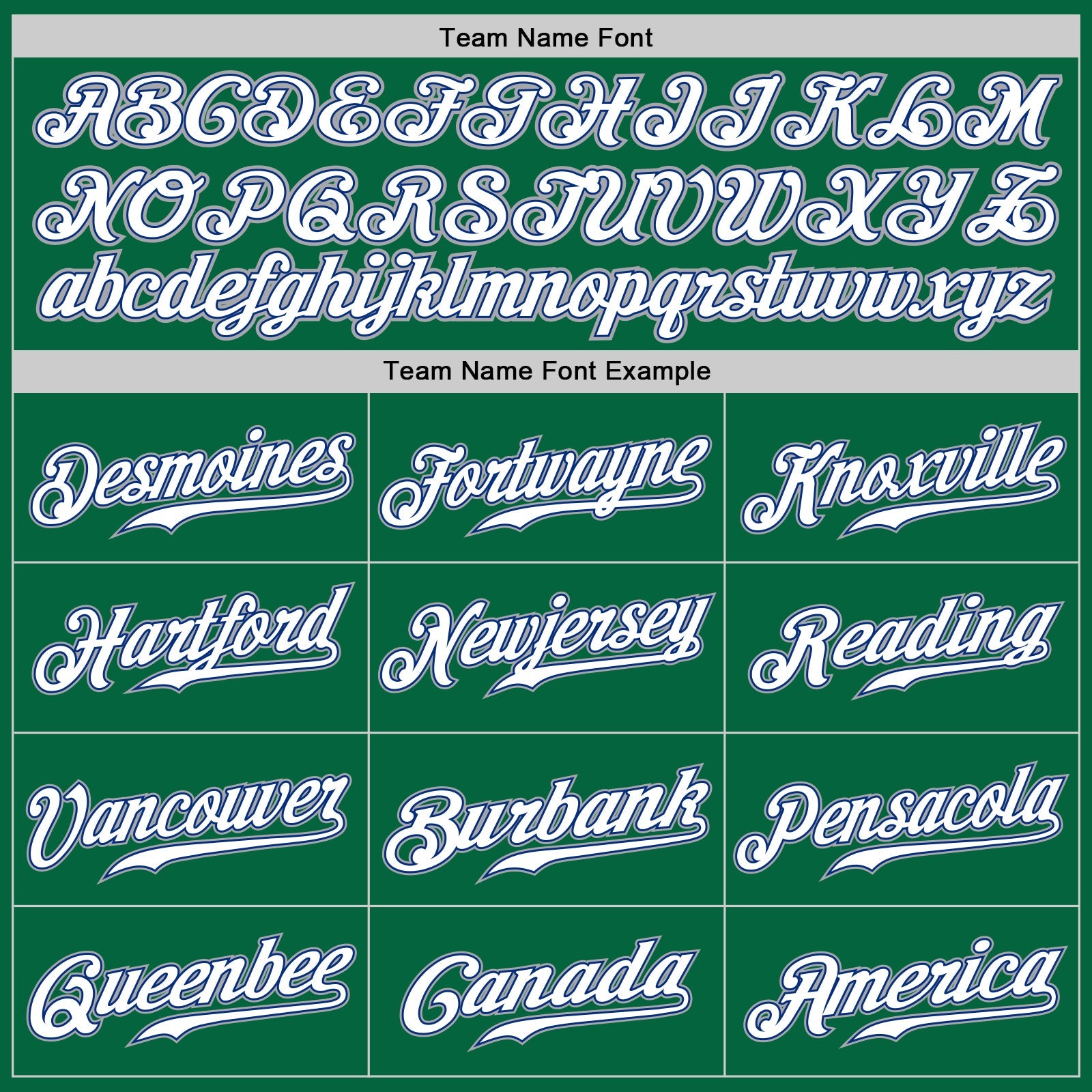 Custom Kelly Green White-Royal Authentic Baseball Jersey - Sky-Custom