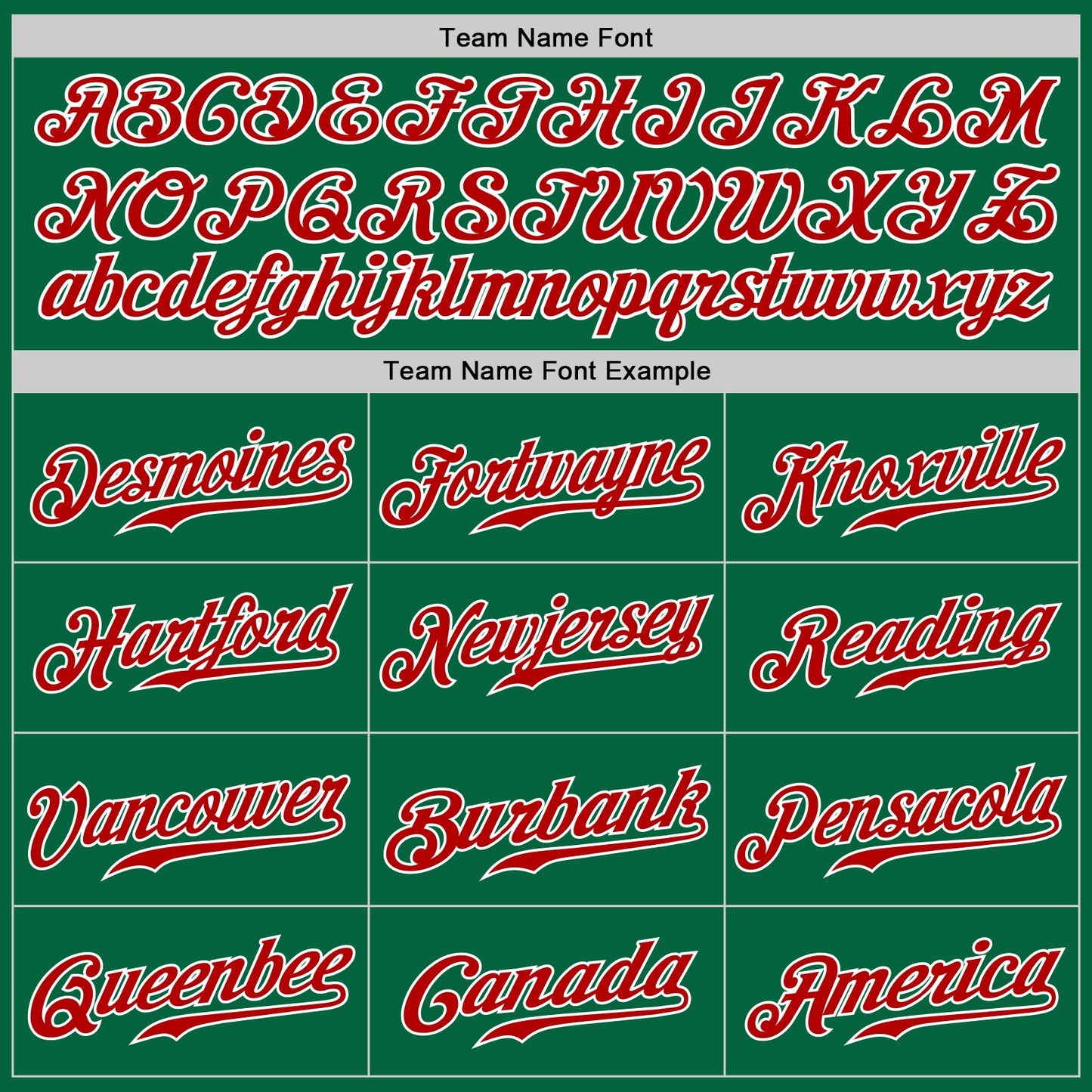 Custom Kelly Green Red-White Authentic Baseball Jersey - Sky-Custom