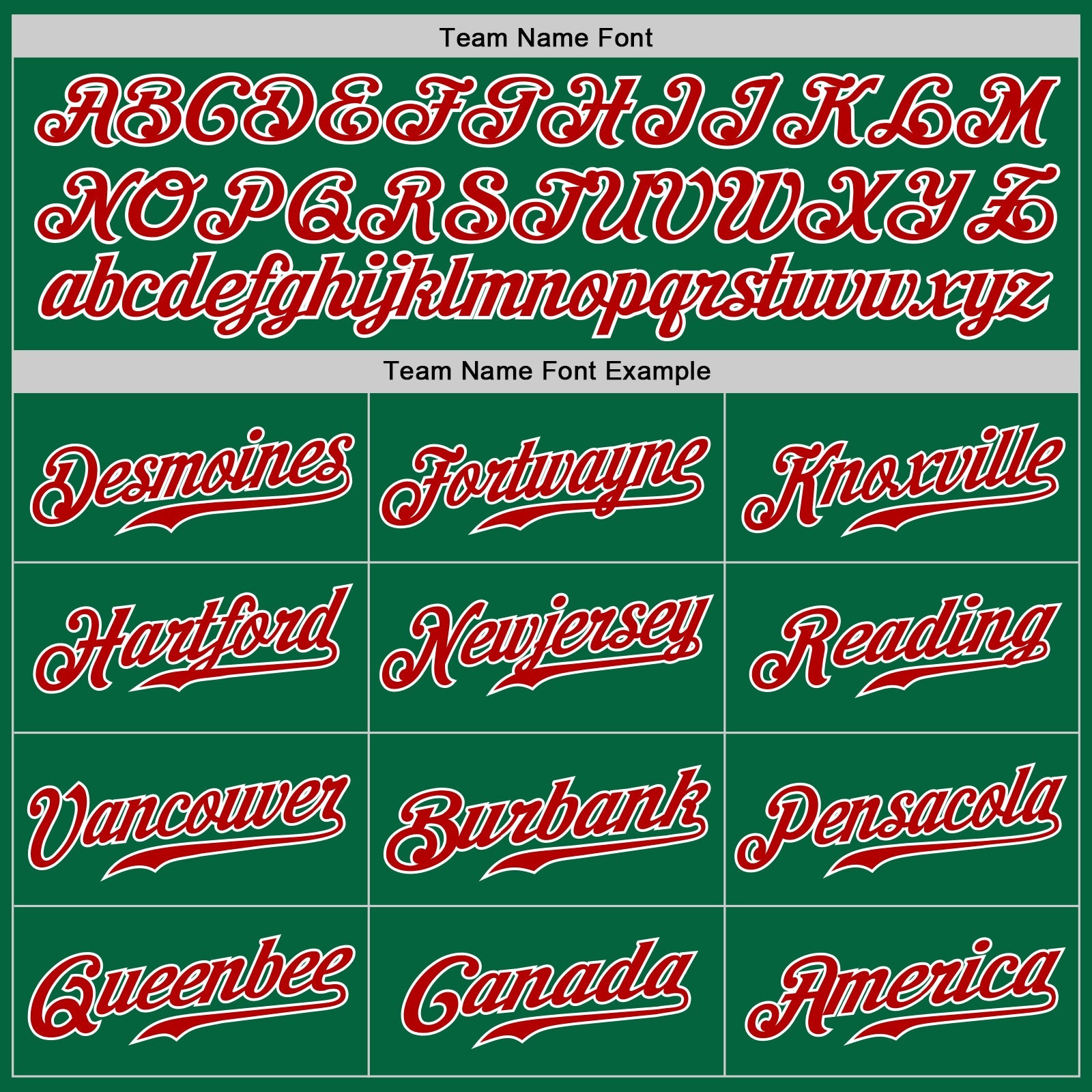 Custom Kelly Green Red-White Authentic Baseball Jersey - Sky-Custom