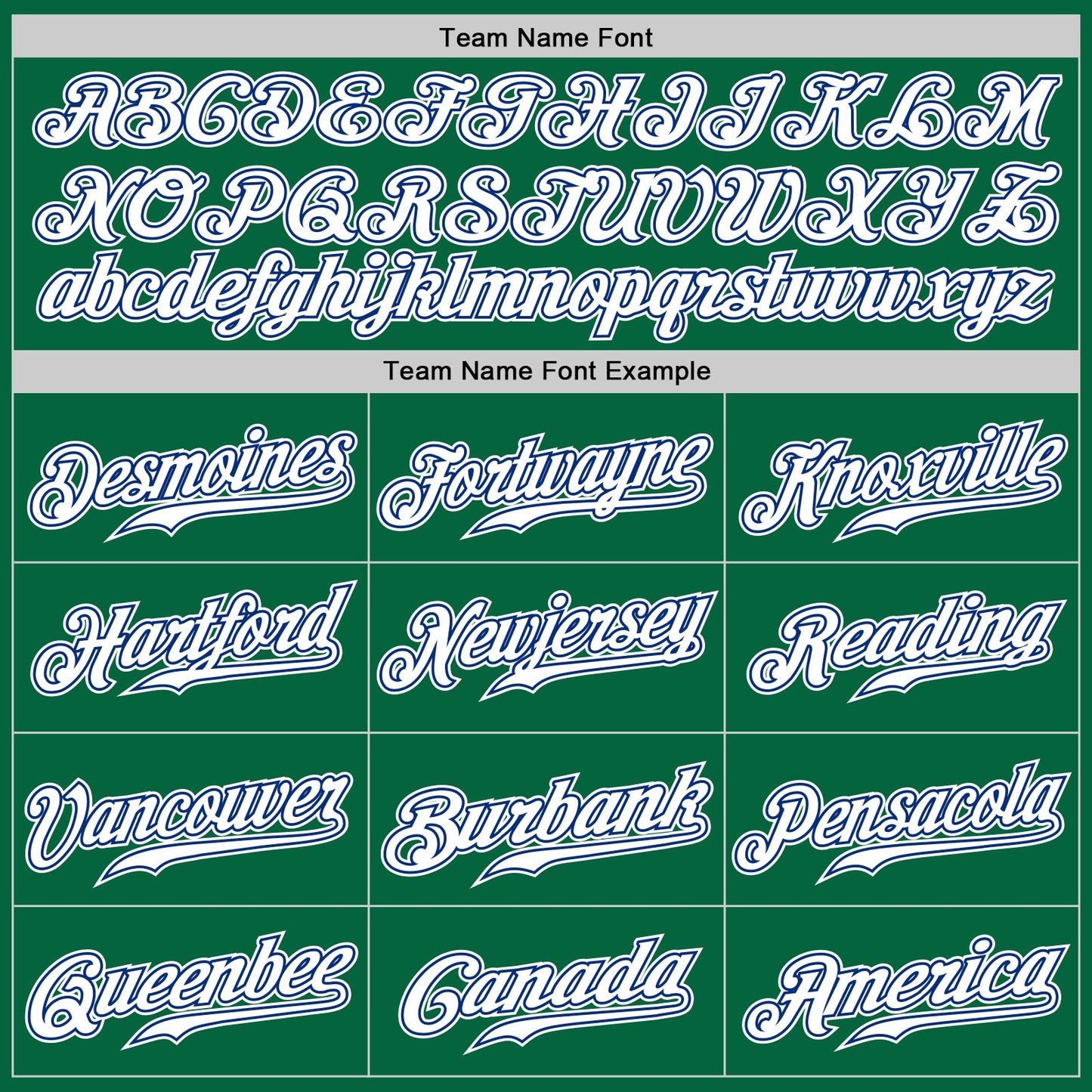 Custom Kelly Green White-Royal Authentic Baseball Jersey - Sky-Custom