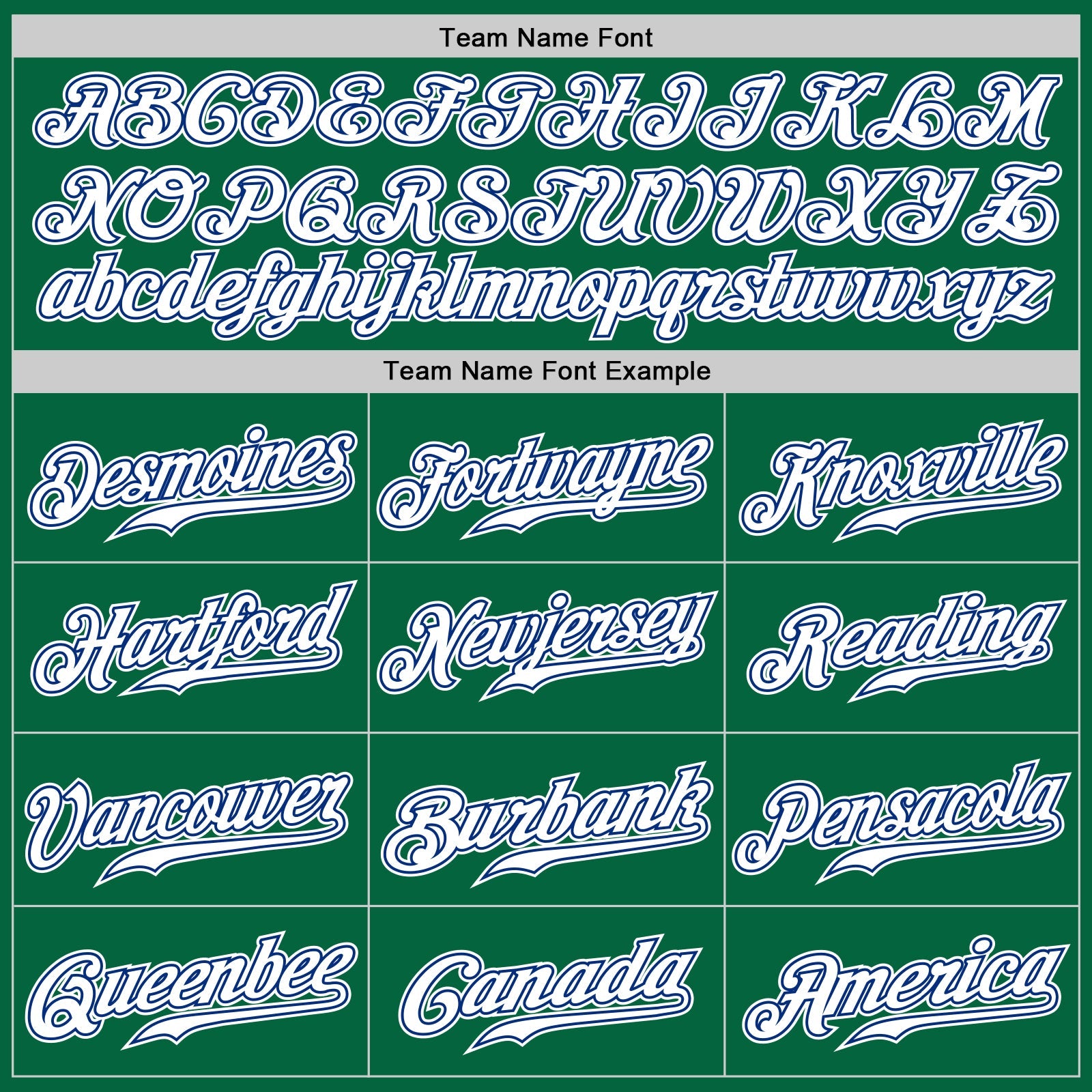 Custom Kelly Green White-Royal Authentic Baseball Jersey - Sky-Custom