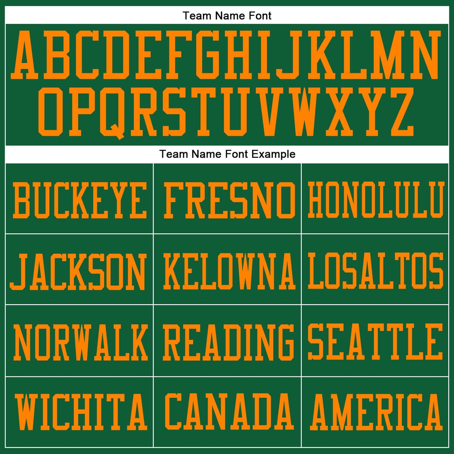 Custom Kelly Green Bay Orange Mesh Authentic Football Jersey - Sky-Custom