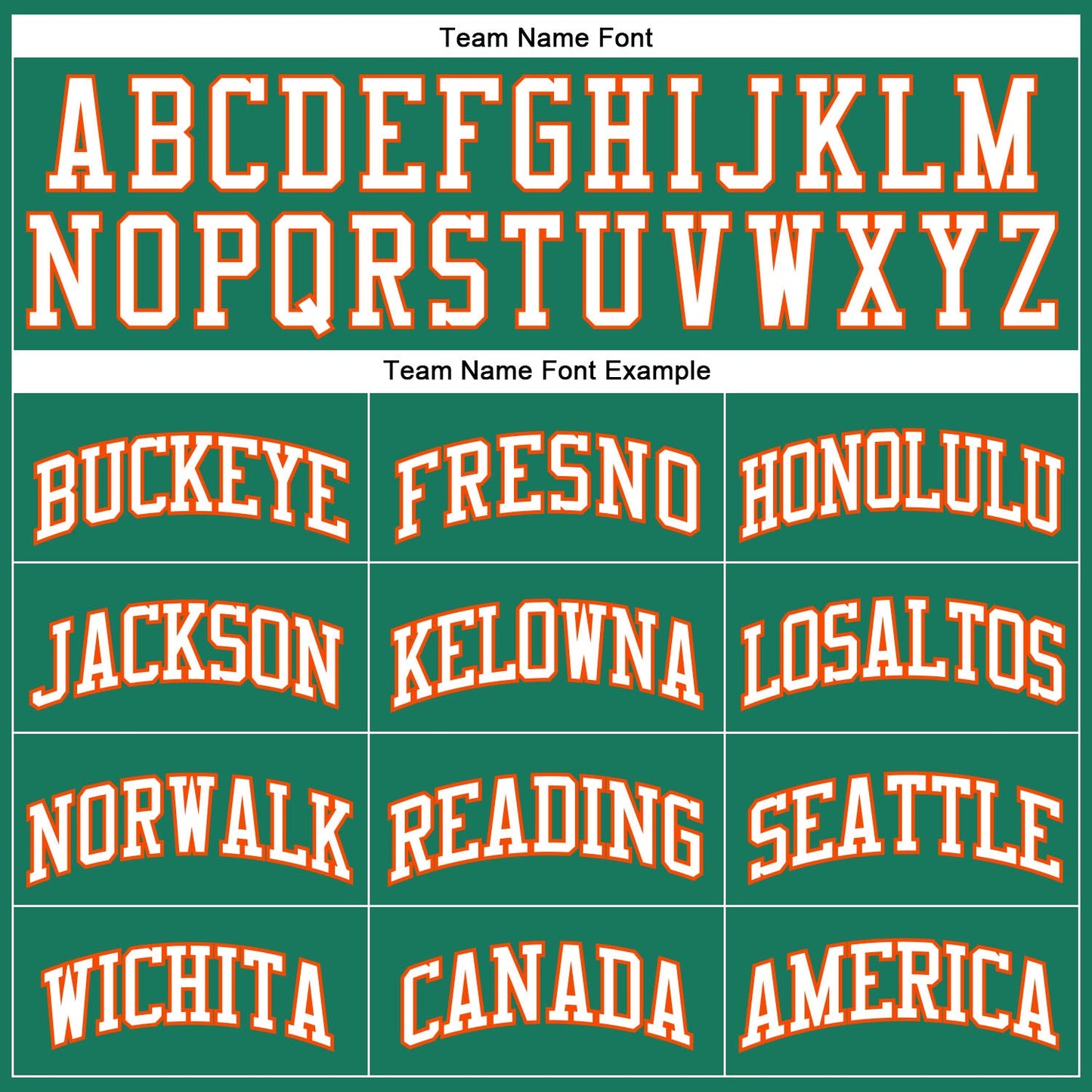 Custom Kelly Green White-Orange Authentic Throwback Basketball Jersey - Sky-Custom