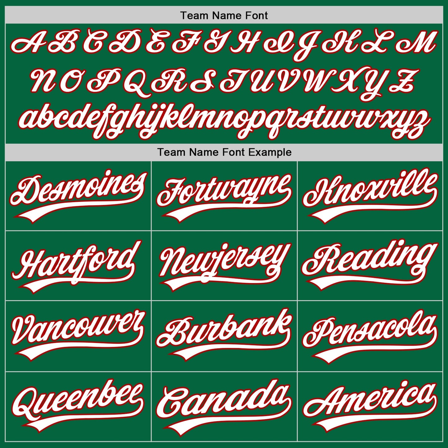 Custom Kelly Green White-Red Authentic Baseball Jersey - Sky-Custom