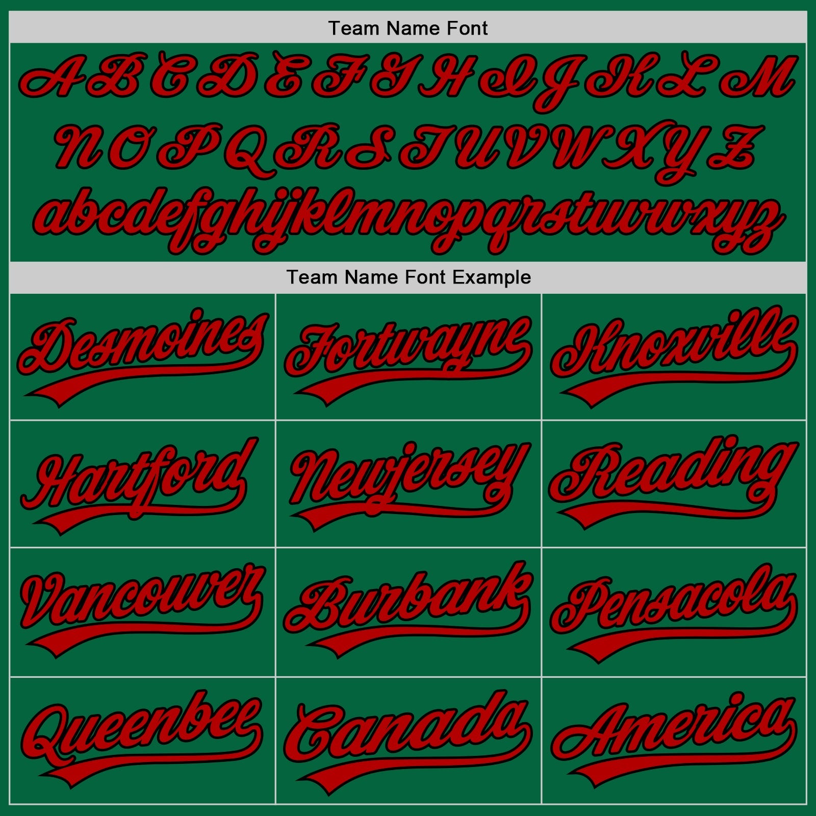 Custom Kelly Green Red-Black Authentic Baseball Jersey - Sky-Custom