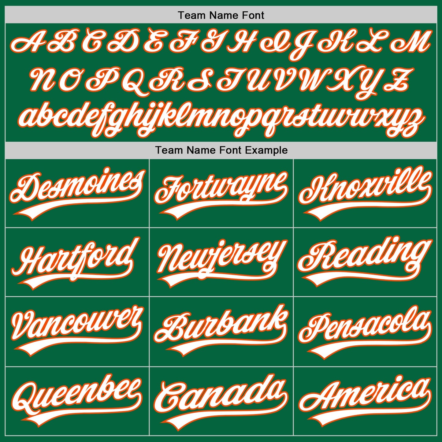 Custom Kelly Green White-Orange Authentic Baseball Jersey - Sky-Custom