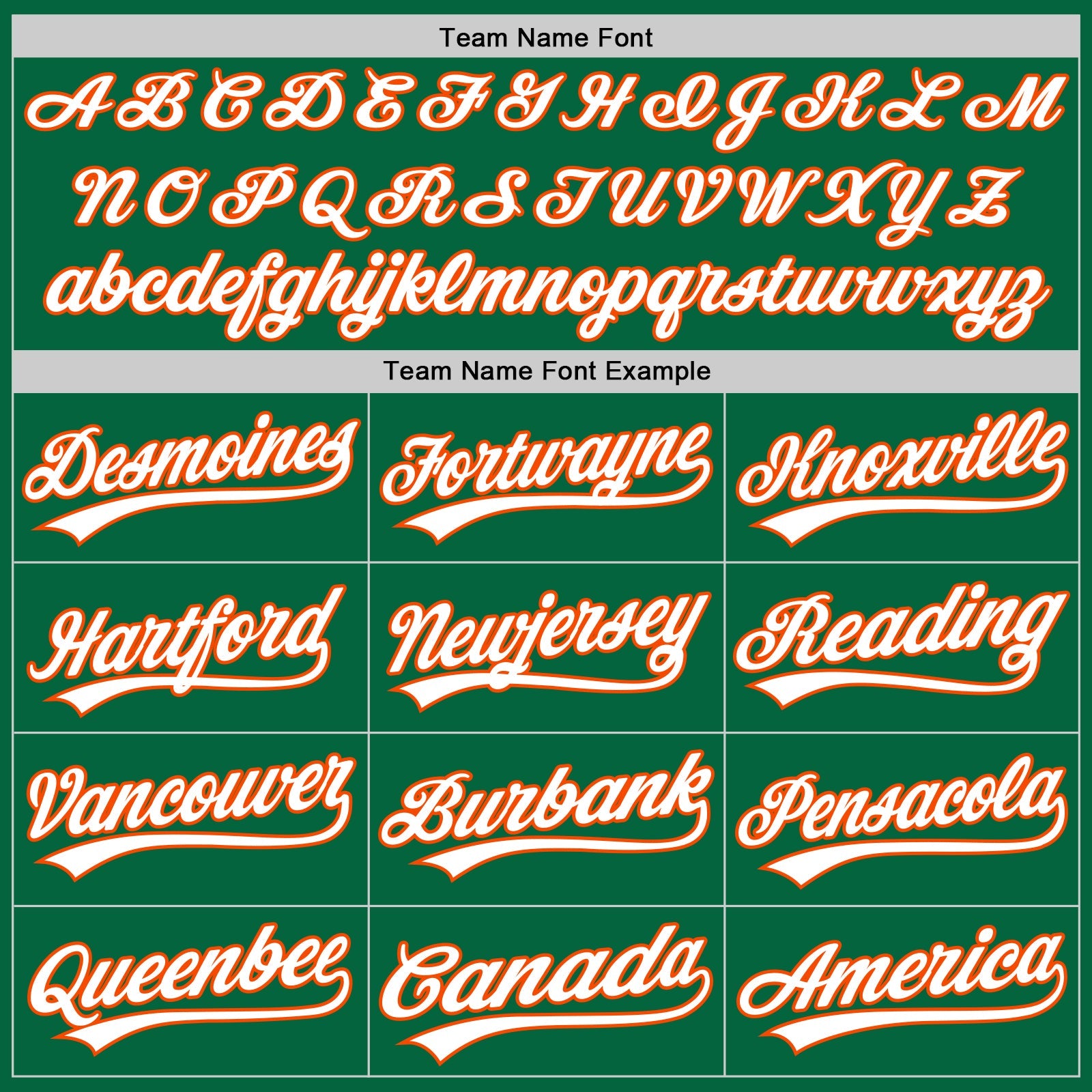 Custom Kelly Green White-Orange Authentic Baseball Jersey - Sky-Custom