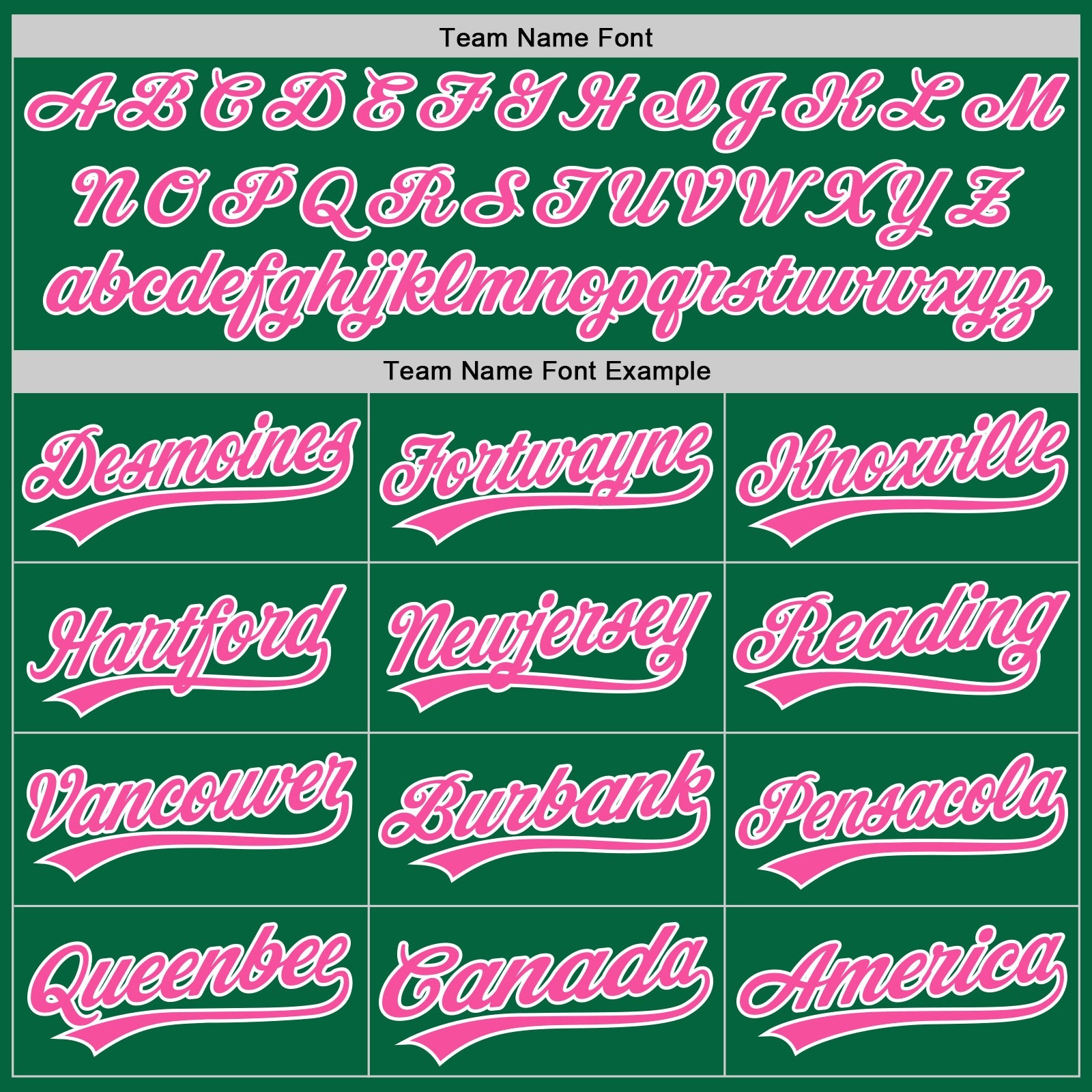 Custom Kelly Green Pink-White Authentic Baseball Jersey - Sky-Custom