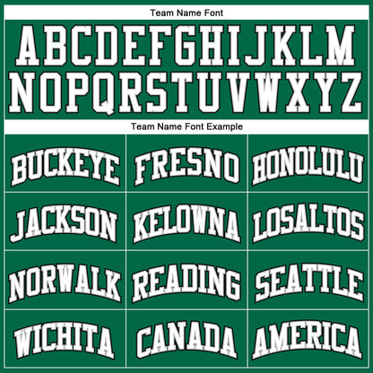 Custom Kelly Green White Pinstripe White Gray-Black Authentic Basketball Jersey - Sky-Custom