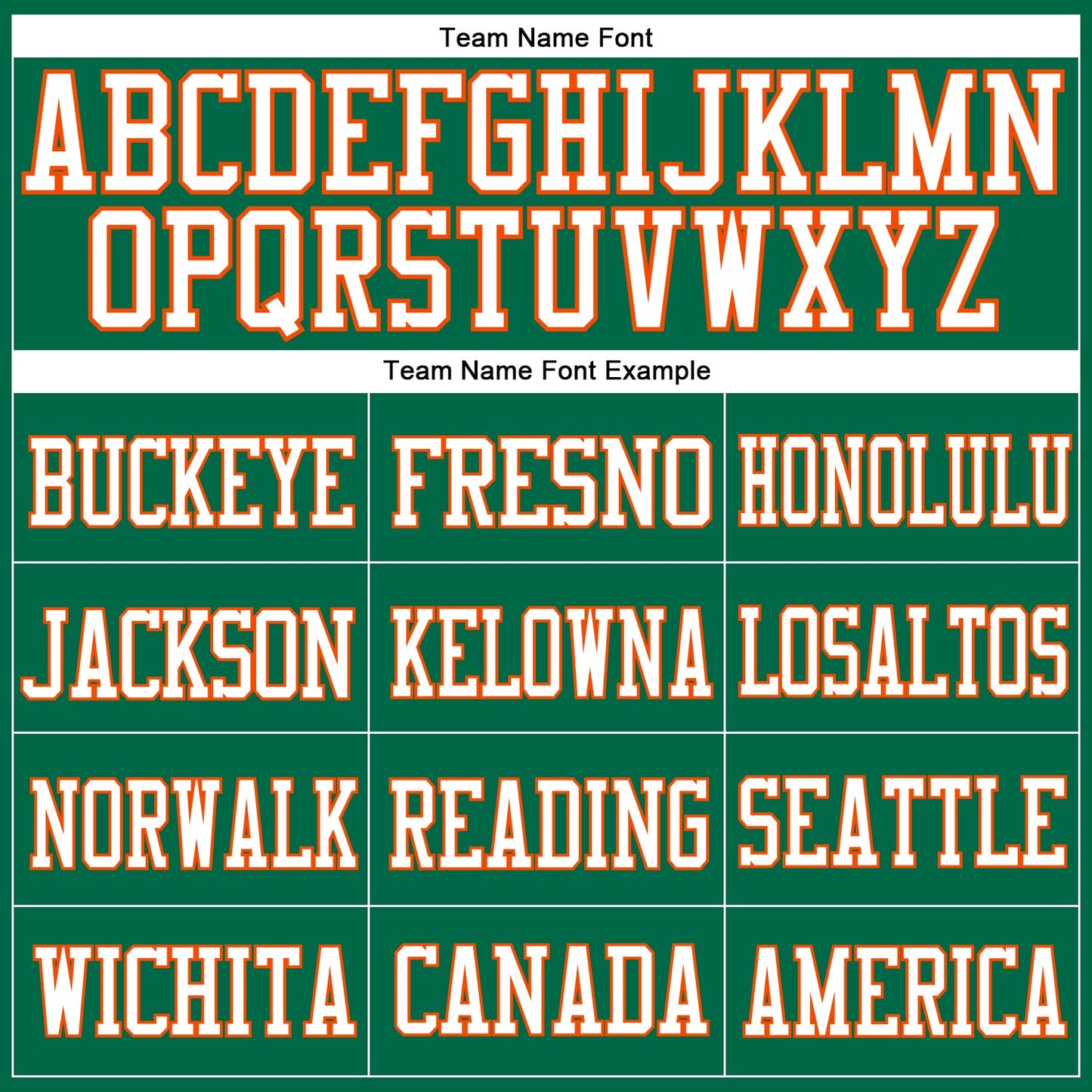 Custom Kelly Green White-Orange Mesh Authentic Football Jersey - Sky-Custom