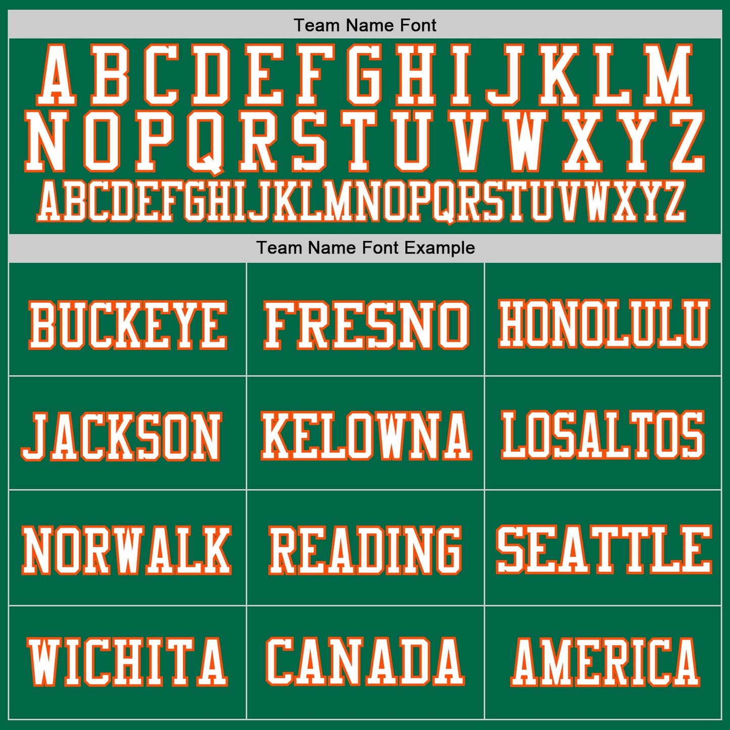 Custom Kelly Green White-Orange Mesh Authentic Football Jersey - Sky-Custom