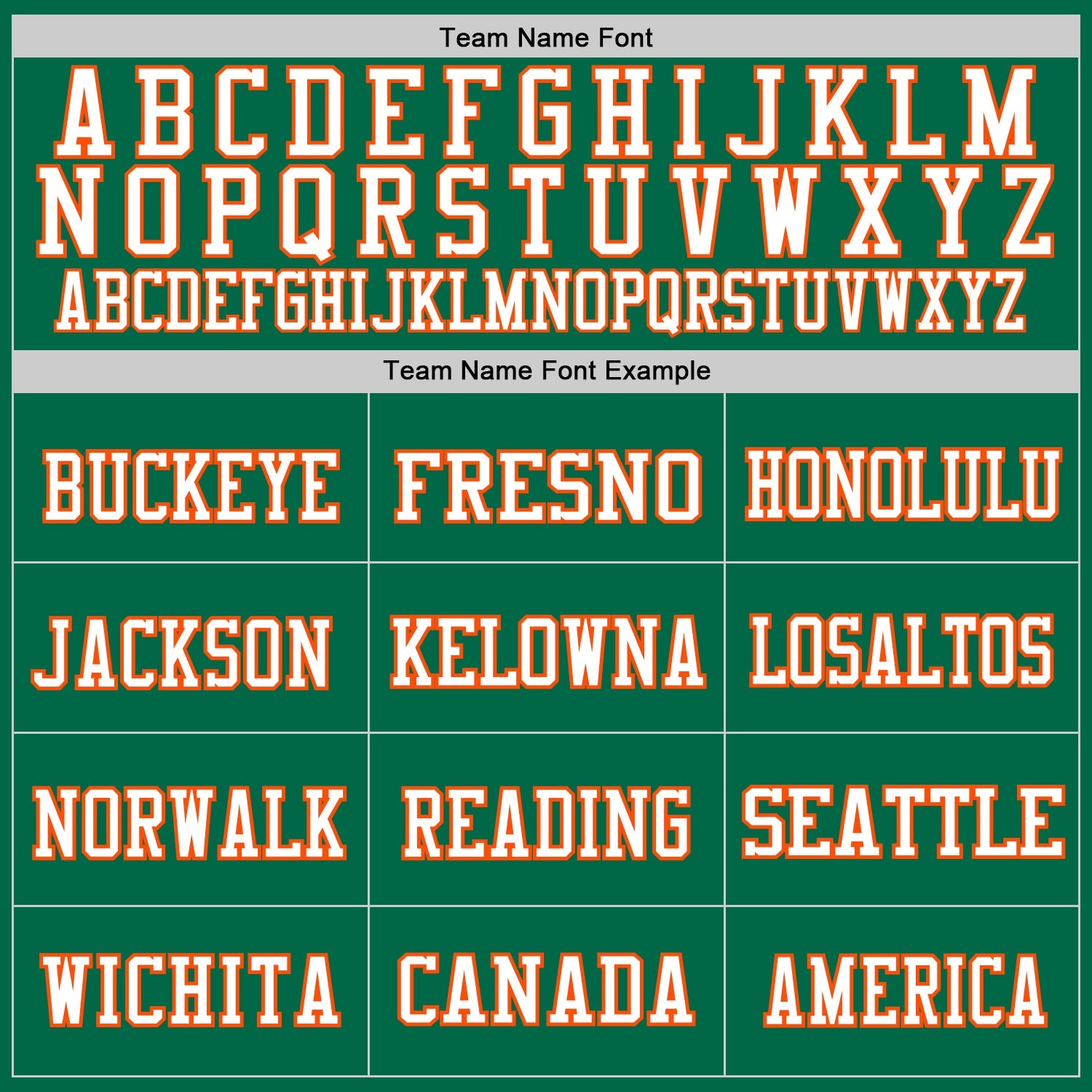 Custom Kelly Green White-Orange Mesh Authentic Football Jersey - Sky-Custom