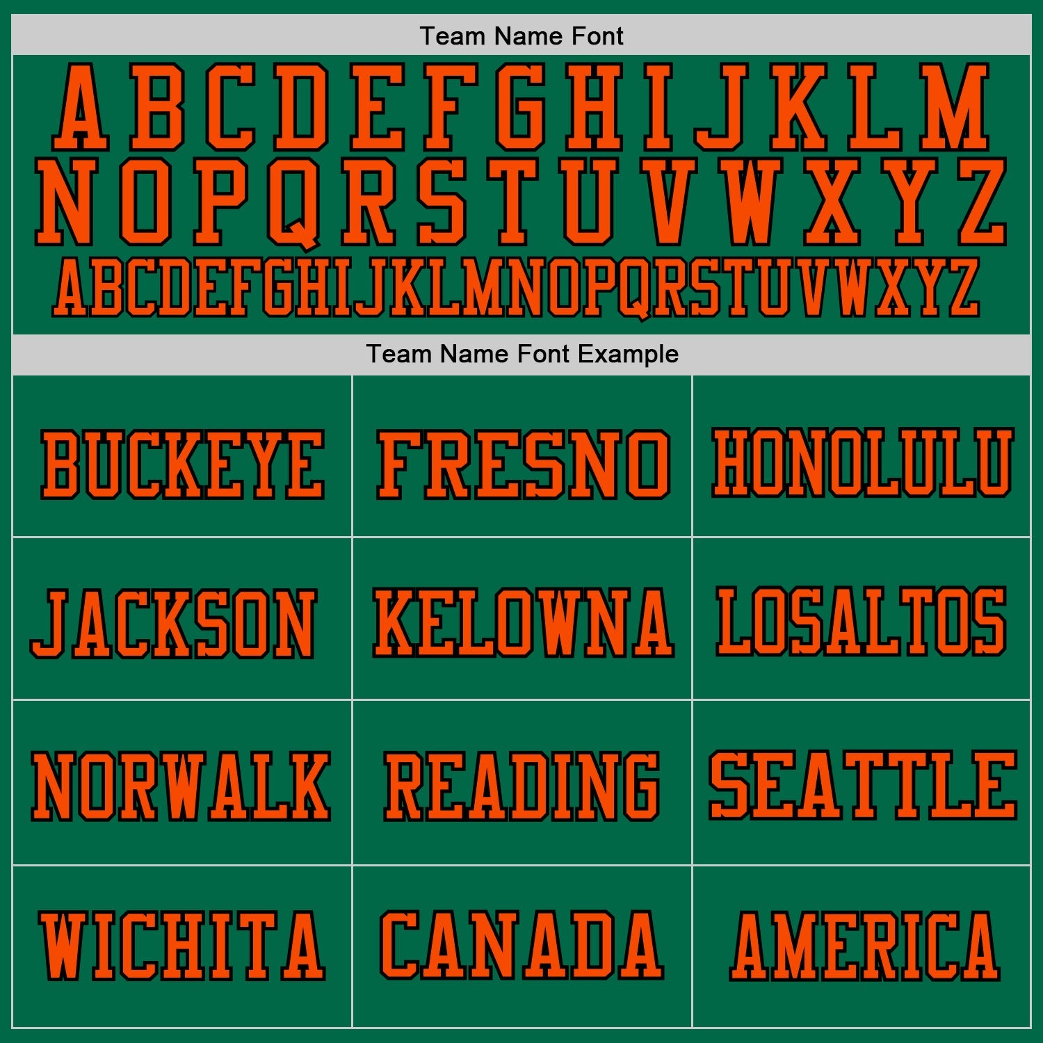 Custom Kelly Green Orange-Black Mesh Authentic Football Jersey - Sky-Custom