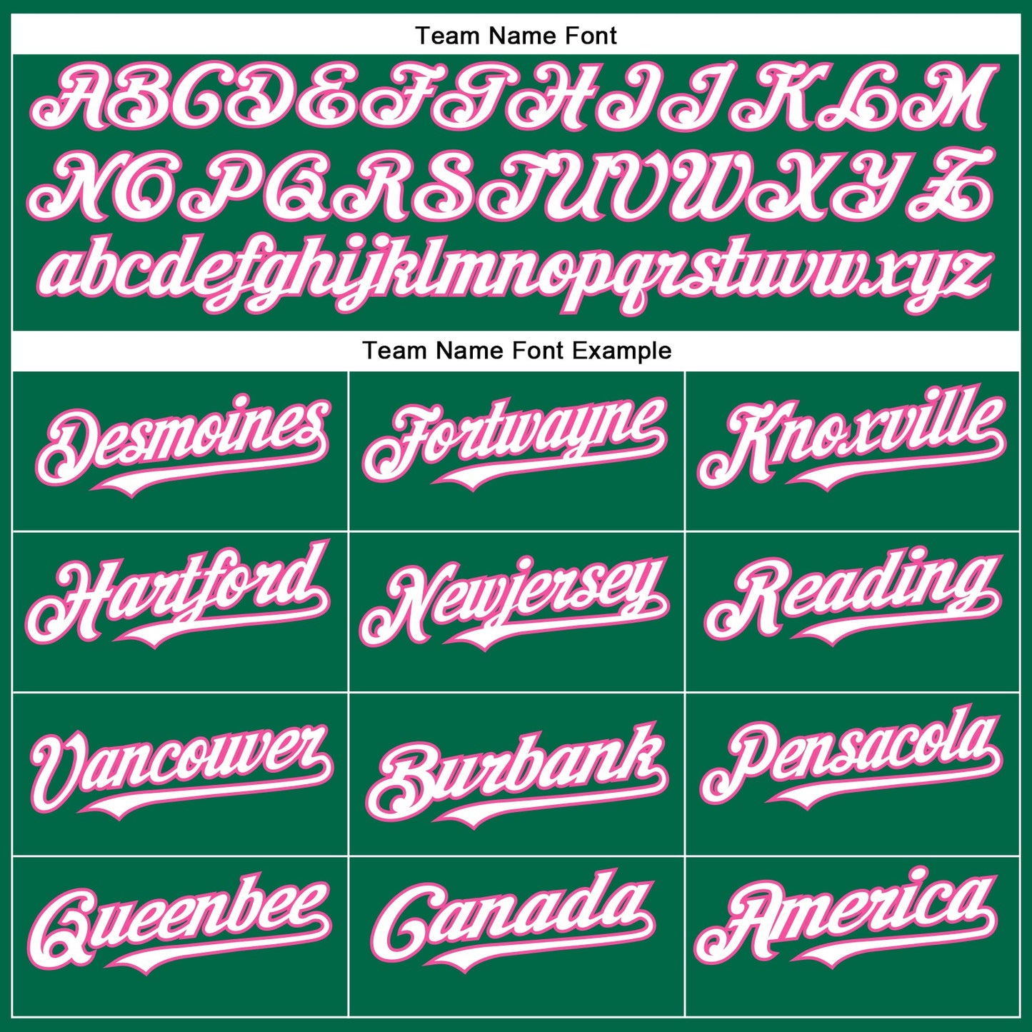 Custom Kelly Green White-Pink Authentic Baseball Jersey - Sky-Custom