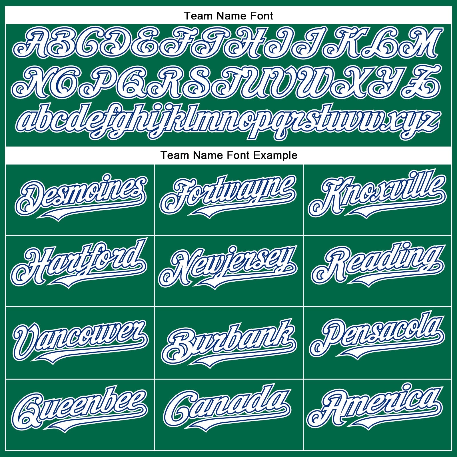 Custom Kelly Green White-Royal Authentic Baseball Jersey - Sky-Custom
