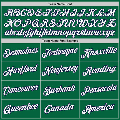 Custom Kelly Green White-Navy Authentic Throwback Basketball Jersey - Sky-Custom