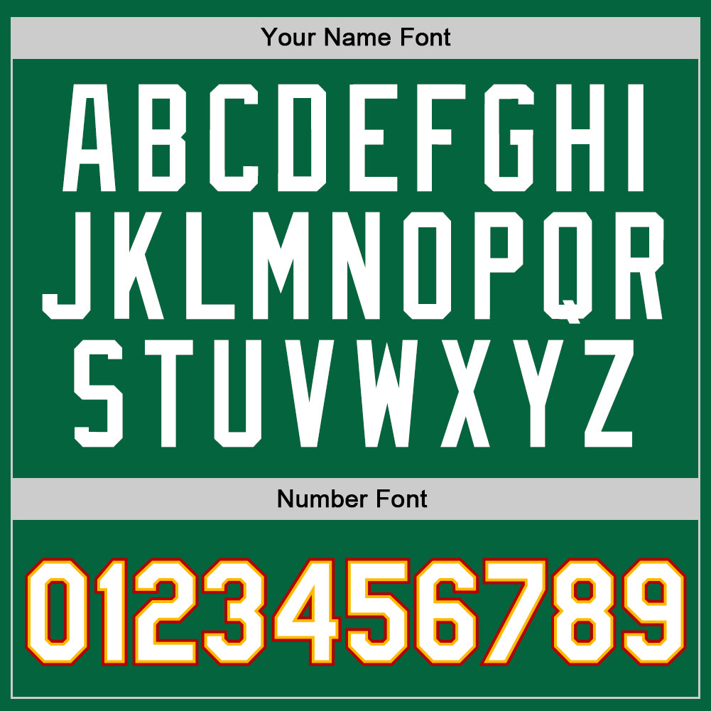 Custom Kelly Green Gold-Red Authentic Throwback Basketball Jersey - Sky-Custom