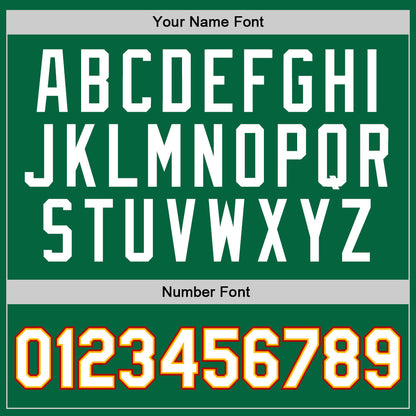 Custom Kelly Green Gold-Red Authentic Throwback Basketball Jersey - Sky-Custom