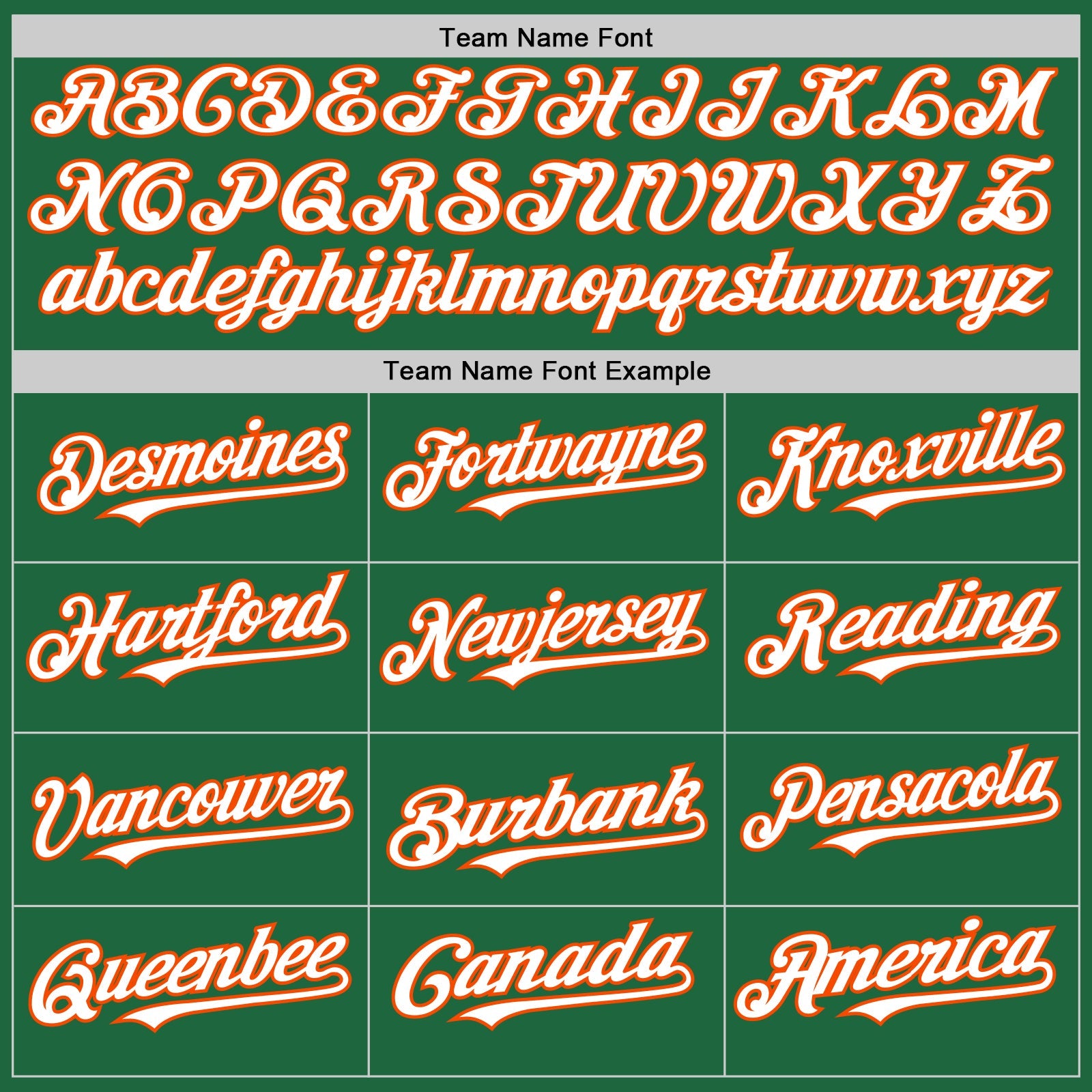 Custom Kelly Green White-Orange Mesh Authentic Throwback Baseball Jersey - Sky-Custom