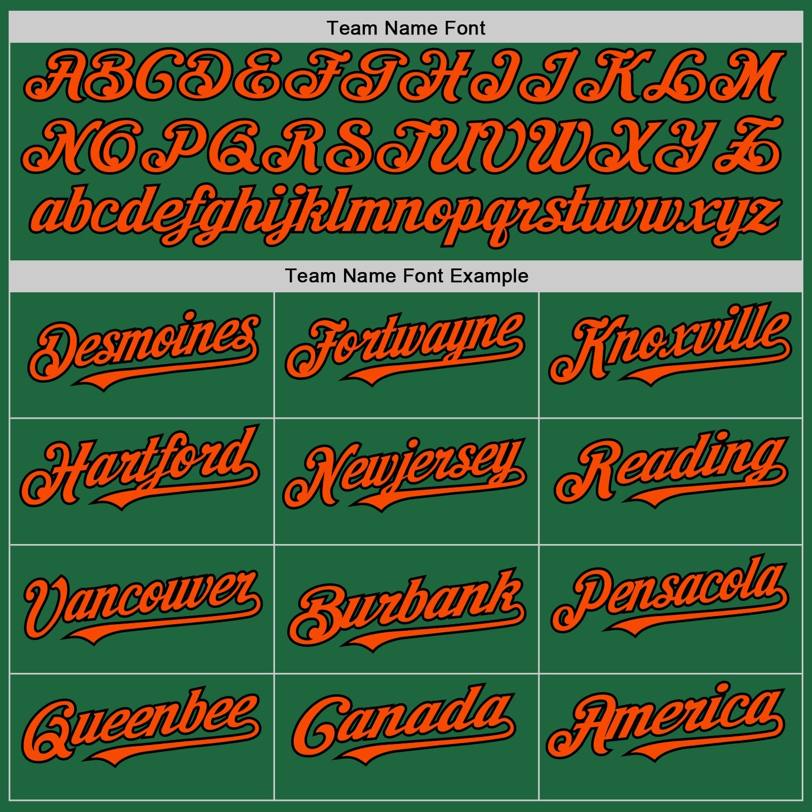 Custom Kelly Green Black-Orange Mesh Authentic Throwback Baseball Jersey - Sky-Custom