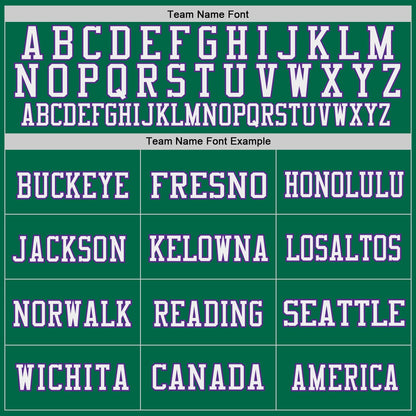 Custom Kelly Green Purple-White Mesh Authentic Throwback Football Jersey - Sky-Custom