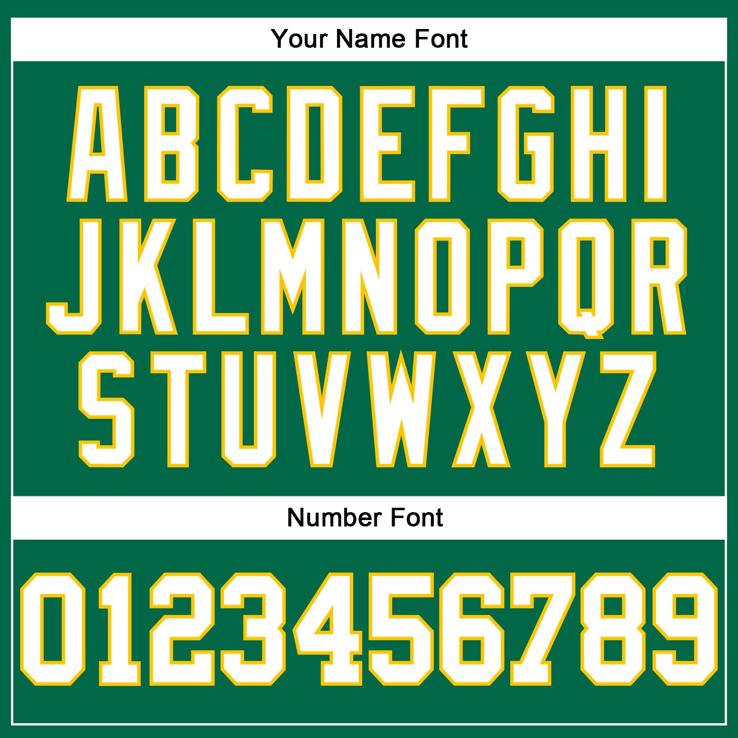 Custom Kelly Green White-Yellow Mesh Authentic Football Jersey - Sky-Custom