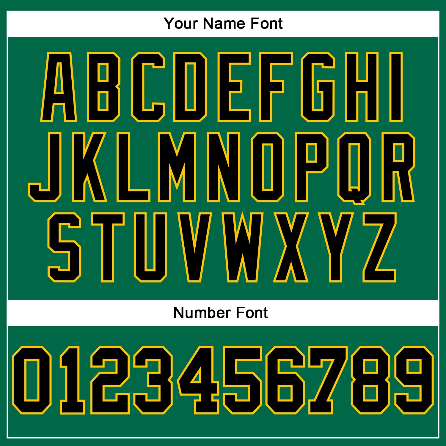 Custom Kelly Green Black-Yellow Mesh Authentic Football Jersey - Sky-Custom