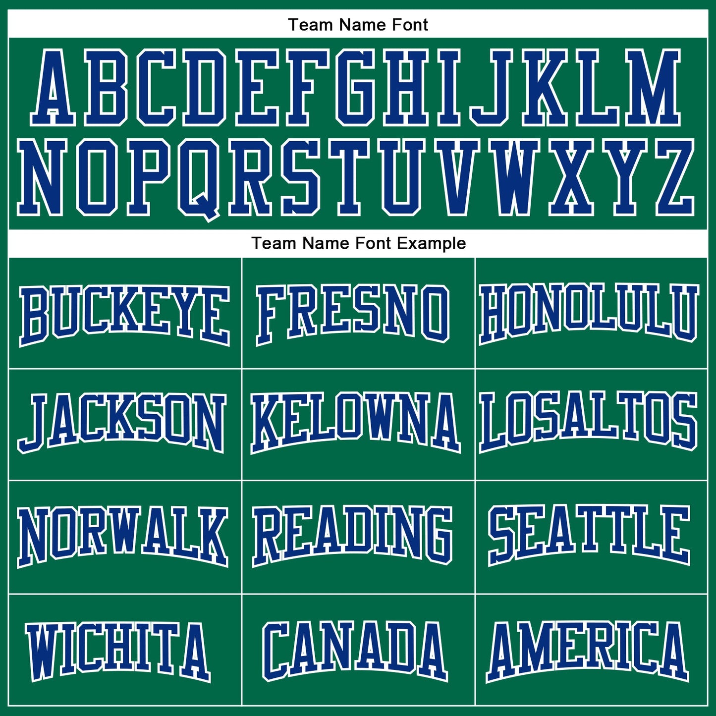 Custom Kelly Green Royal-White Mesh Authentic Football Jersey - Sky-Custom