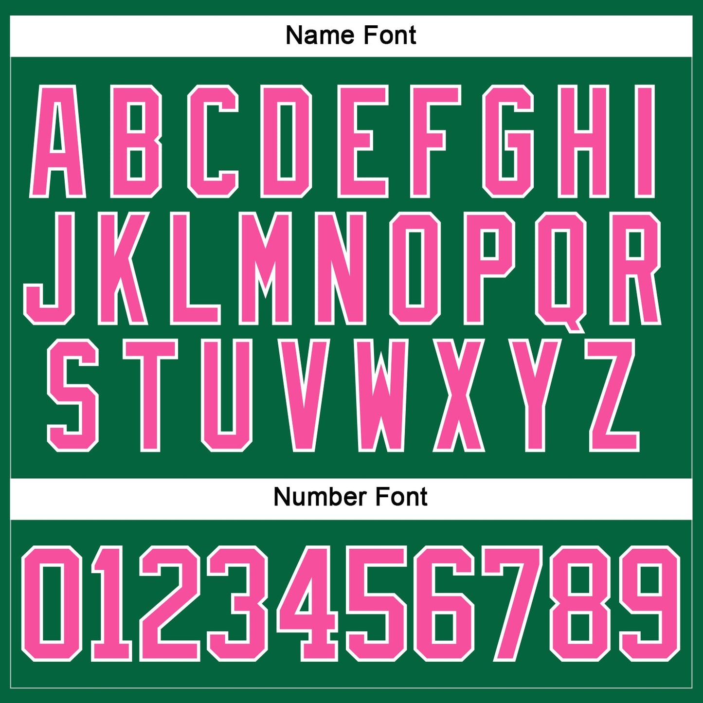Custom Kelly Green Pink-White Hockey Lace Neck Jersey - Sky-Custom