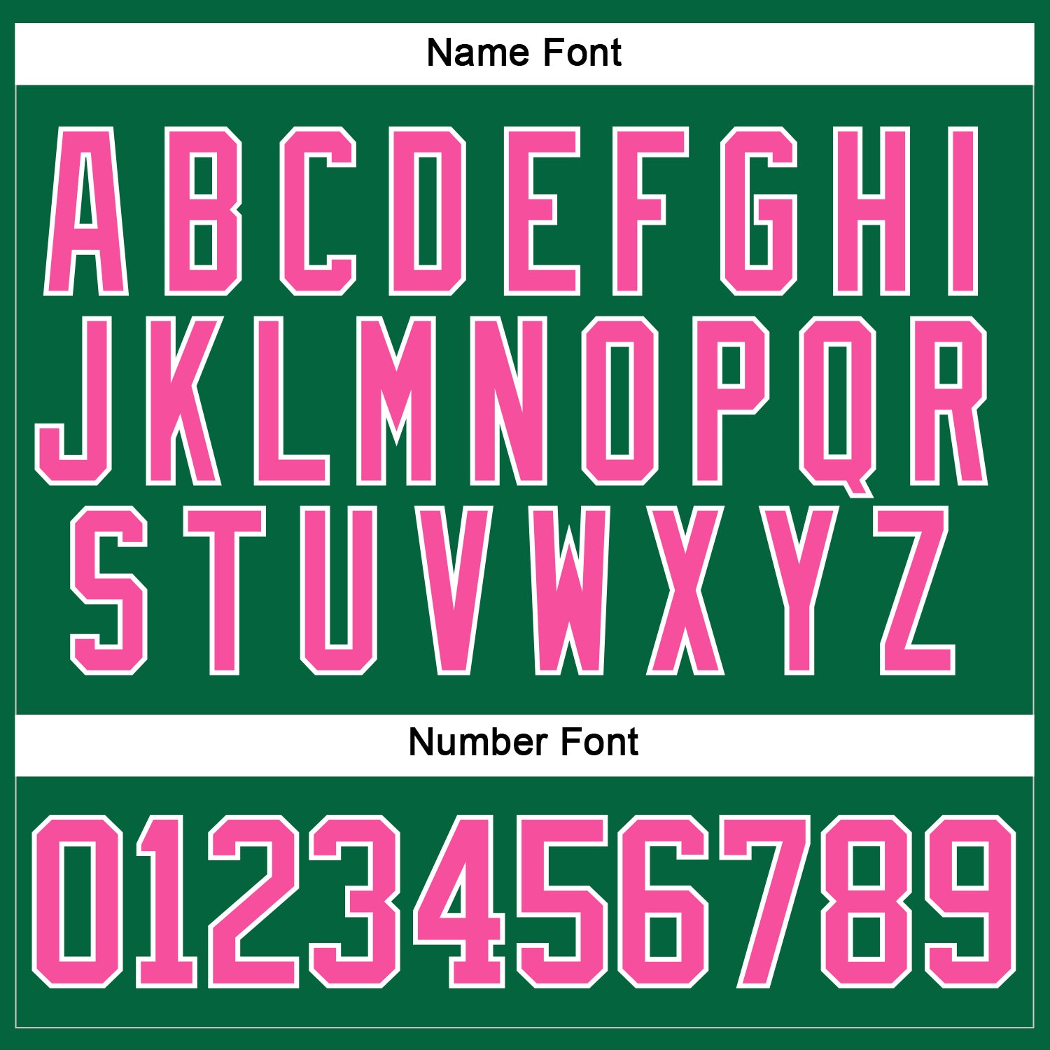 Custom Kelly Green Pink-White Hockey Lace Neck Jersey - Sky-Custom
