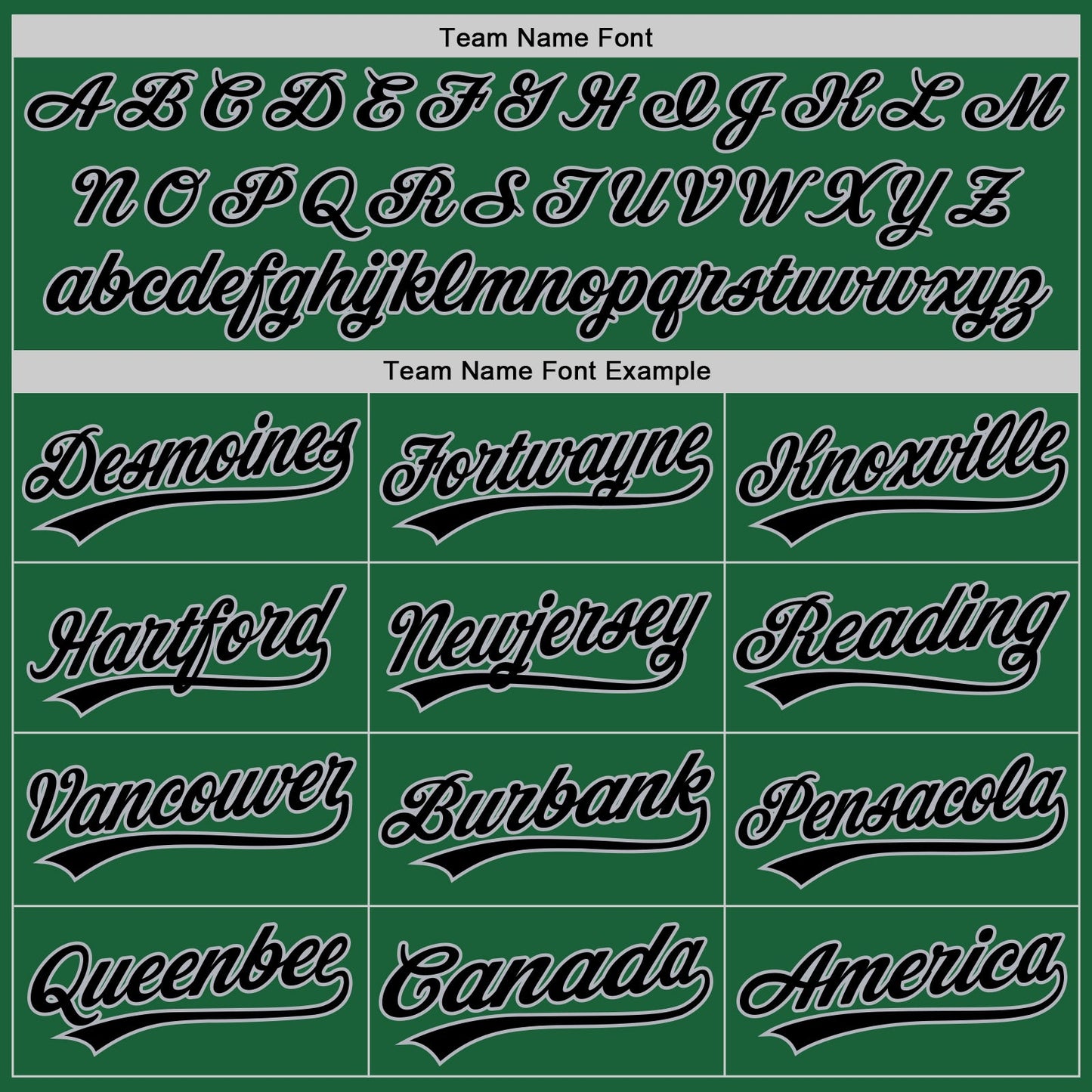 Custom Kelly Green Black-Gray Authentic Throwback Baseball Jersey - Sky-Custom