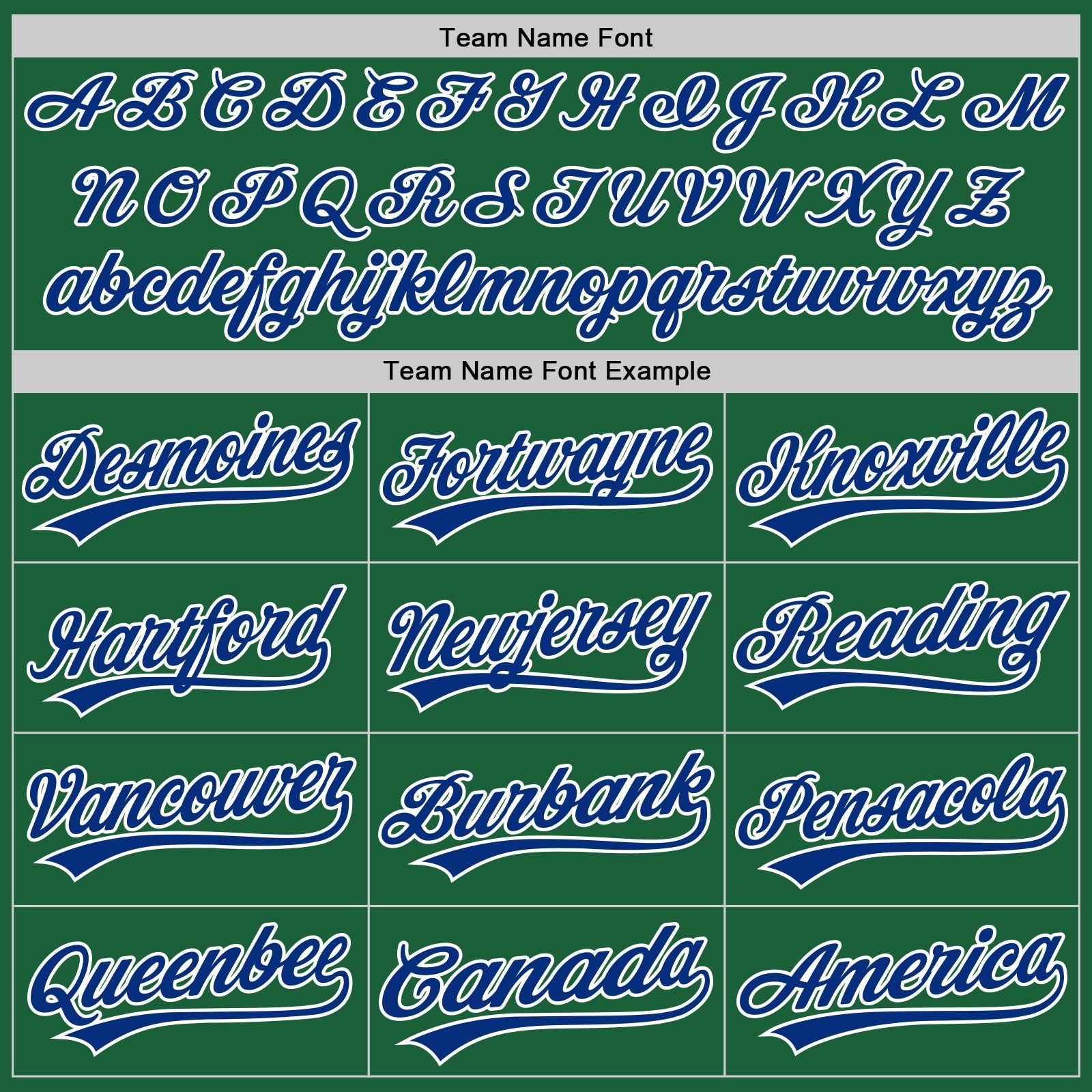 Custom Kelly Green Royal-White Authentic Throwback Baseball Jersey - Sky-Custom