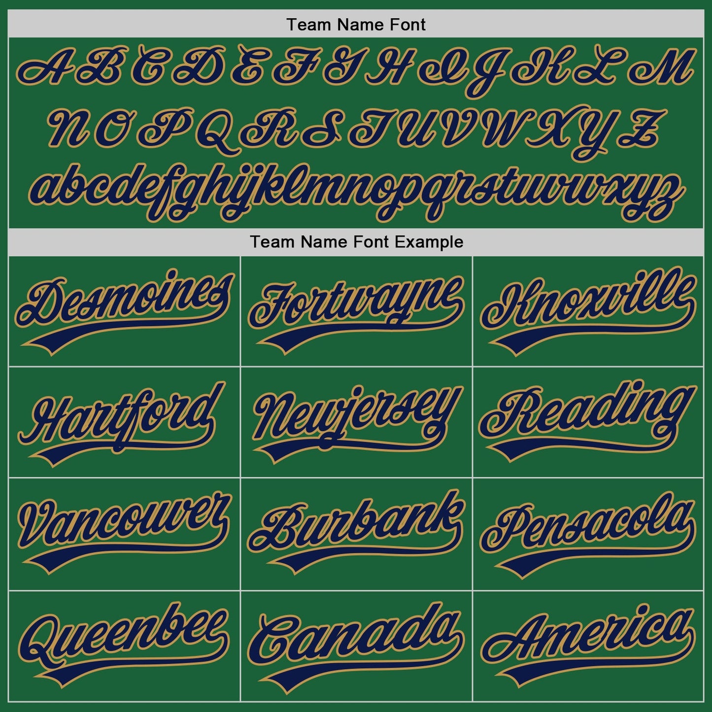 Custom Kelly Green Navy-Old Gold Authentic Throwback Baseball Jersey - Sky-Custom