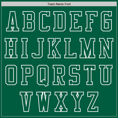 Custom Kelly Green White Authentic Baseball Jersey - Sky-Custom