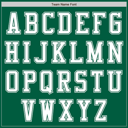 Custom Kelly Green White Authentic Baseball Jersey - Sky-Custom