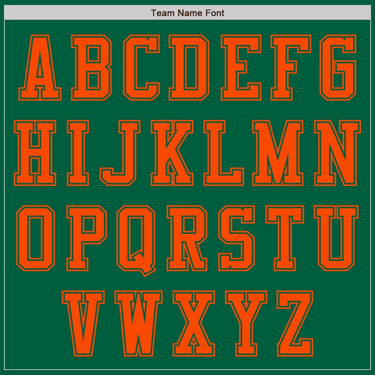 Custom Kelly Green Orange Authentic Baseball Jersey - Sky-Custom