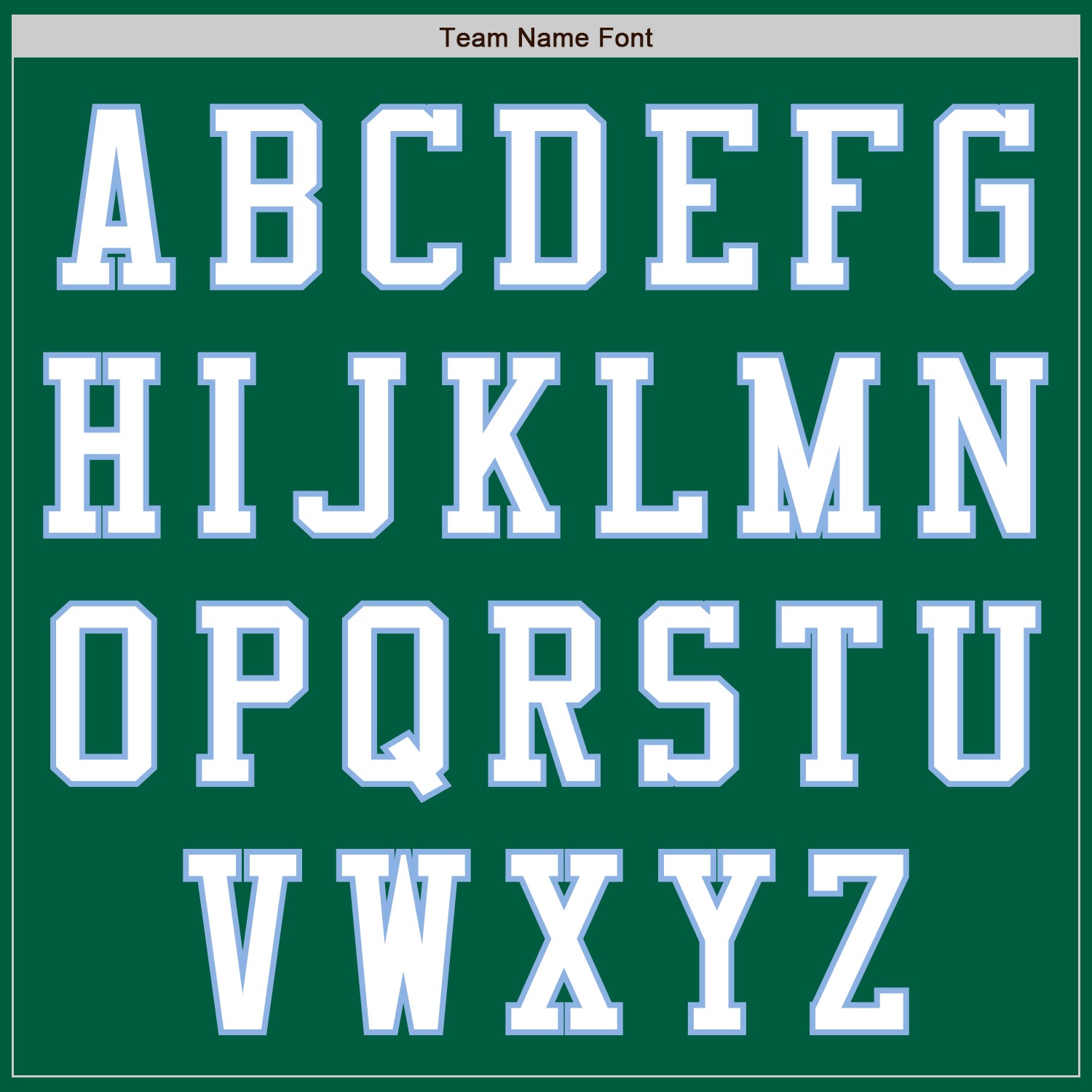 Custom Kelly Green White-Light Blue Authentic Baseball Jersey - Sky-Custom
