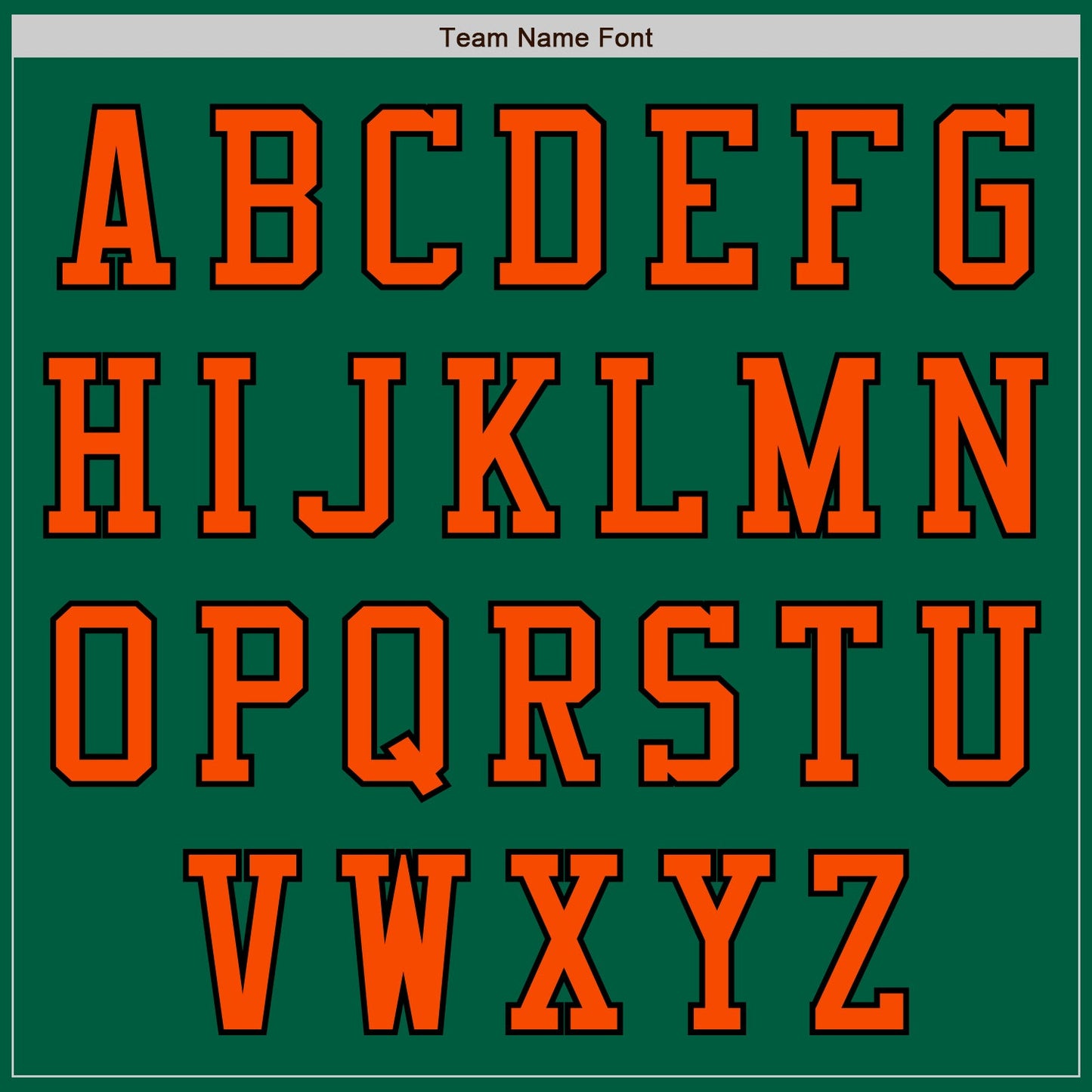 Custom Kelly Green Orange-Black Authentic Baseball Jersey - Sky-Custom