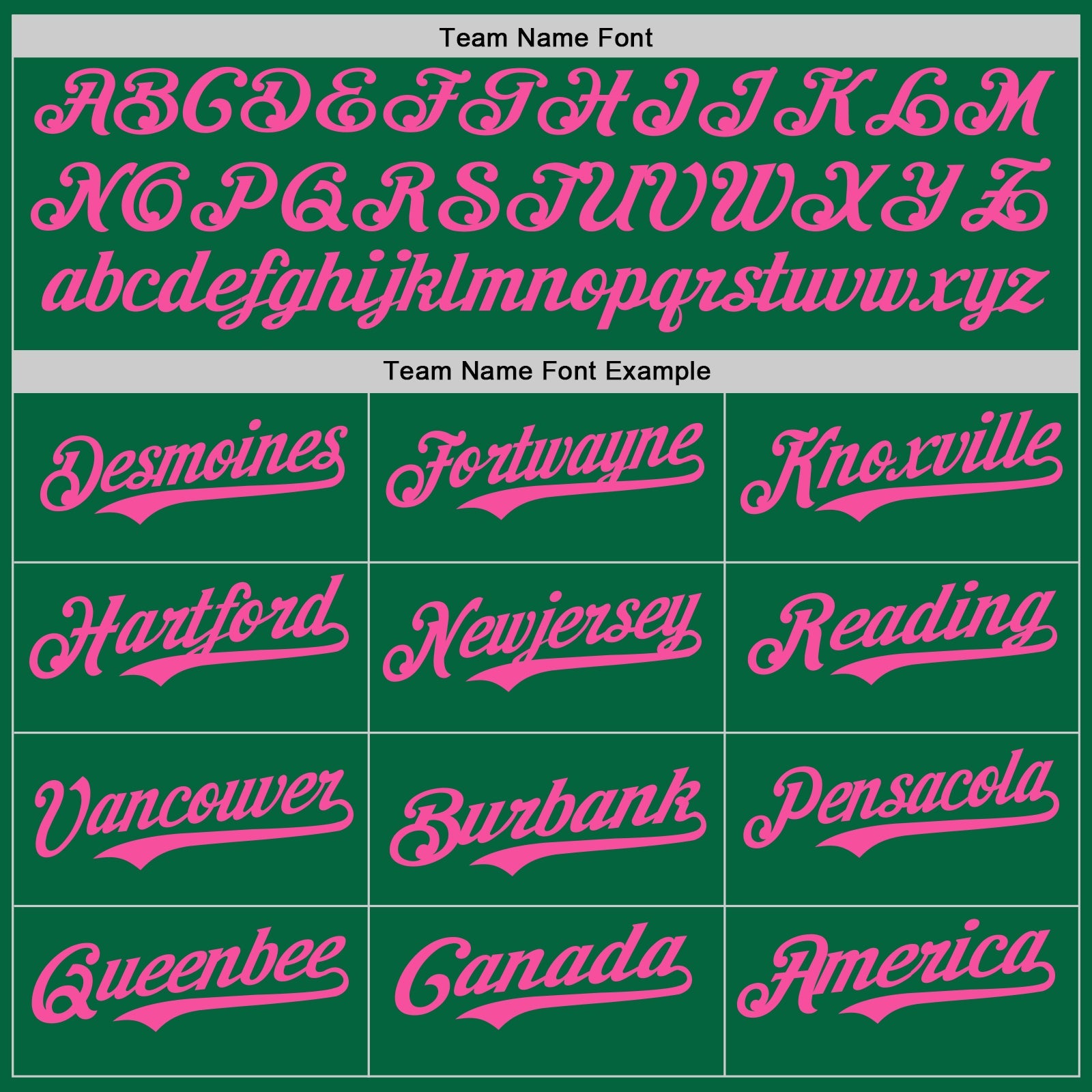 Custom Kelly Green Pink Authentic Baseball Jersey - Sky-Custom