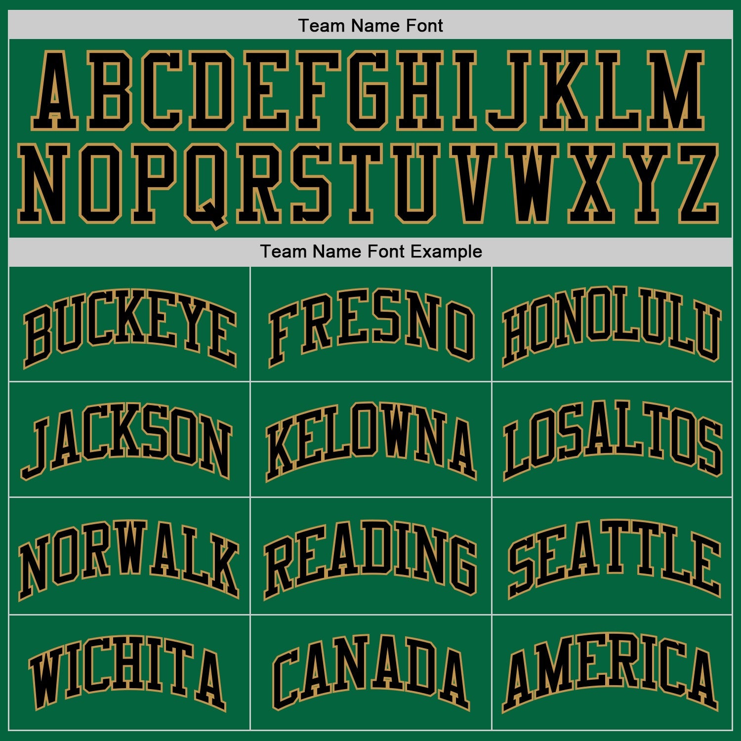 Custom Kelly Green White Pinstripe Old Gold-Black Authentic Baseball Jersey - Sky-Custom