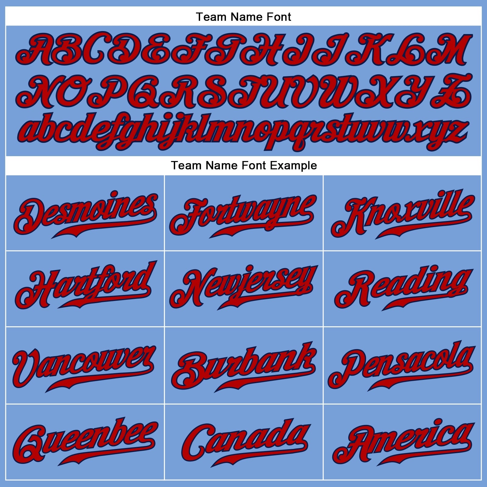 Custom Light Blue Red-Navy Authentic Sleeveless Baseball Jersey - Sky-Custom
